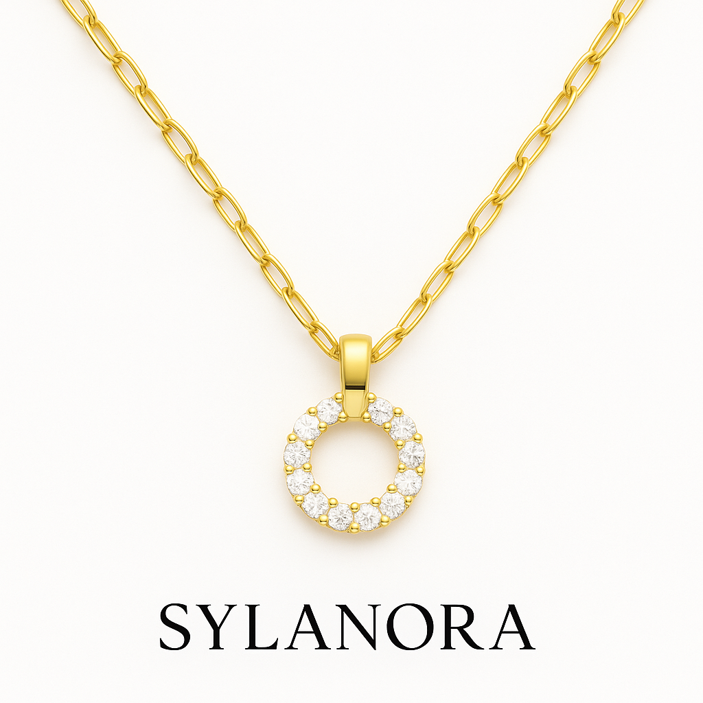 Elegant Light Luxury Necklace with Micro-Inlaid Zirconia