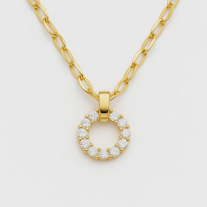 Elegant Light Luxury Necklace with Micro-Inlaid Zirconia