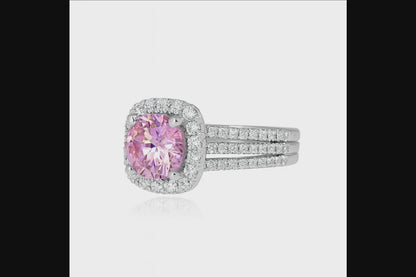 SYLANORA™ "LILIE & WHITE" – Elegant Engagement Ring with Brilliant Cubic Zirconia